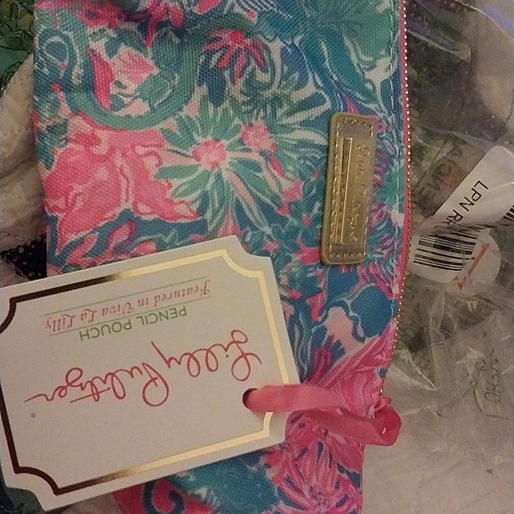 Lilly Pulitzer Pencil pouch NWT